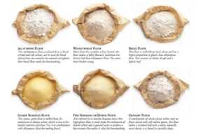 انواع مختلف آرد و روش ذخیره آنها