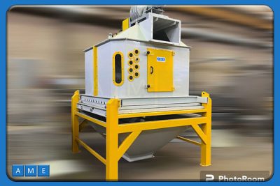 کولر مواد پلت شده با ظرفیت 10 تن در ساعت